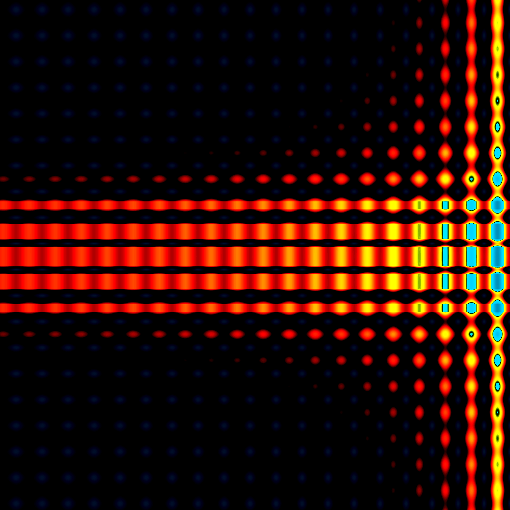 red and black signal